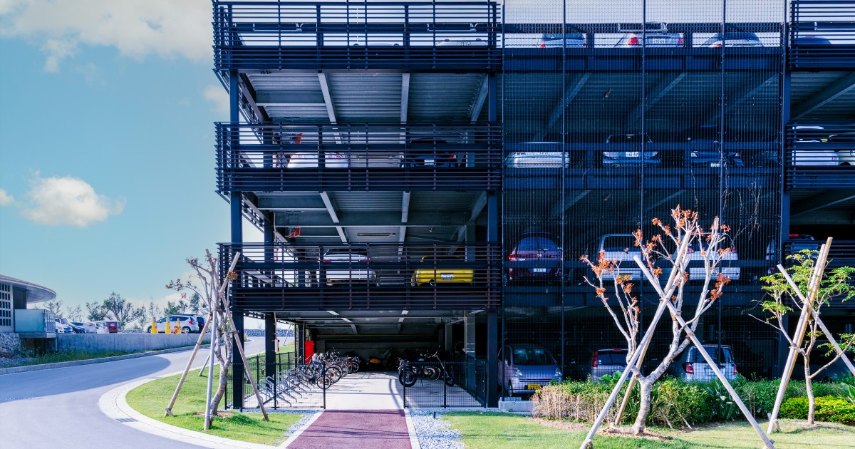 Parking garage Okinawa Institute of Science and Technology OIST