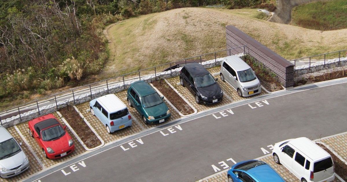 Lab 2 parking lot | Okinawa Institute of Science and Technology OIST